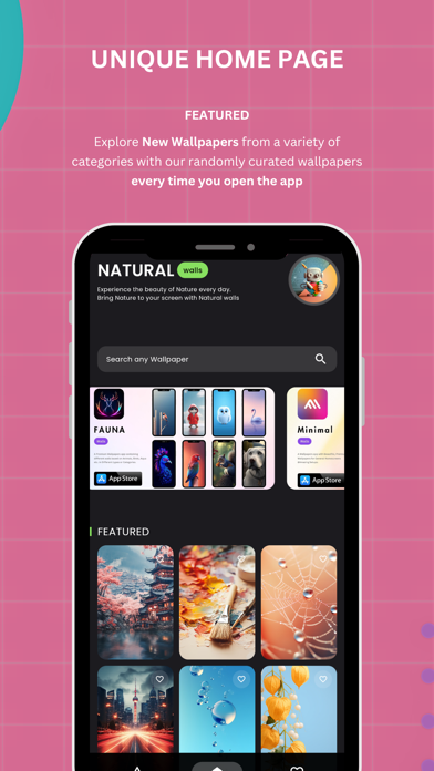 Natural Walls Screenshot