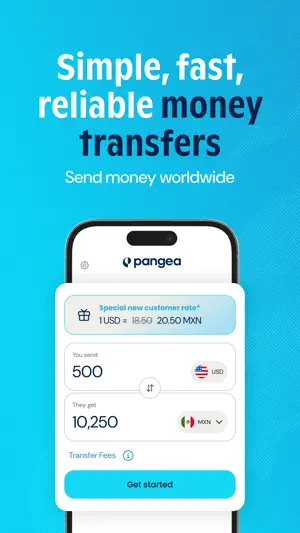 Pangea Money Transfer screenshot 1