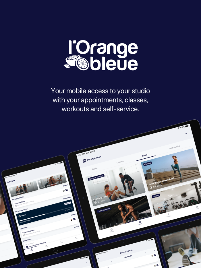 l’Orange bleue - App