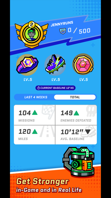 Run Legends: Make fitness fun! Screenshot