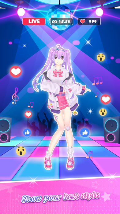 Left or Right: Anime Fashion Screenshot