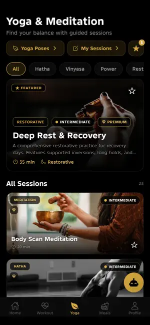 FitYog: AI Calorie & Workout screenshot 4