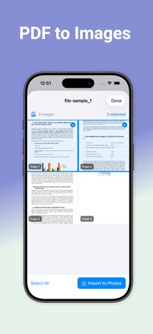 DocPI- PDF to Images iPhone screenshot