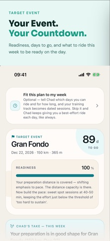 Chad: Private Cycling Coach Screenshot 5 of 8