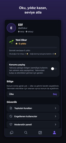 Kitap Kulübü - Birlikte Oku iPhone screenshot 3