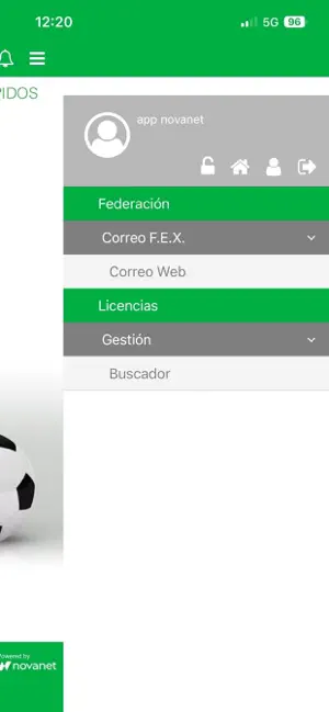 Intranet RFEXF screenshot 3