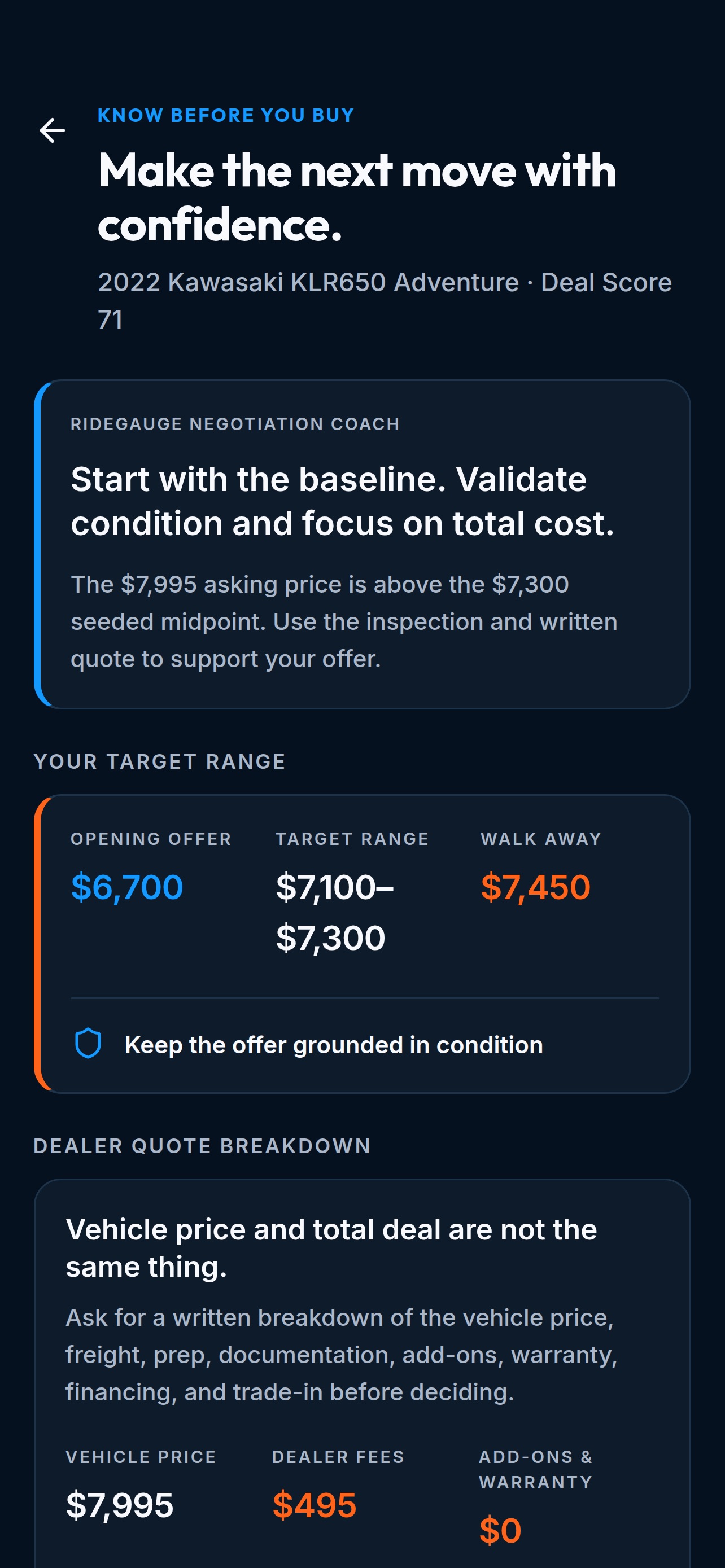 Screenshot 6 of RideGauge