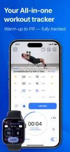 JEFIT Workout Plan Gym Tracker screenshot #1 for iPhone