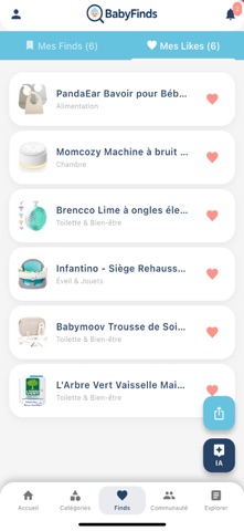BabyFinds screenshot