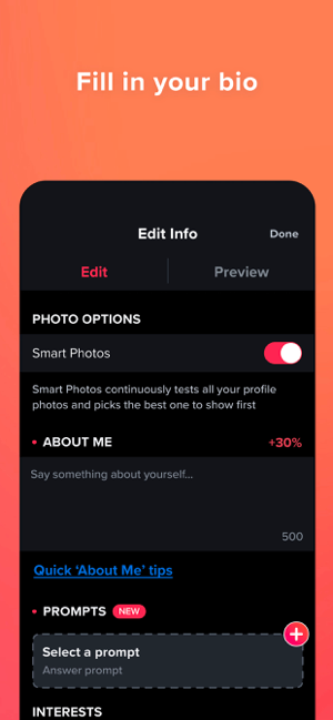 Tinder Dating App: Meet & Date Screenshot