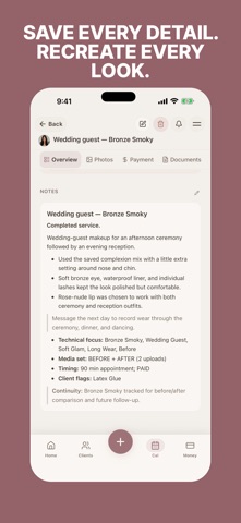 Glamorph: Client Management Screenshot 8 of 10