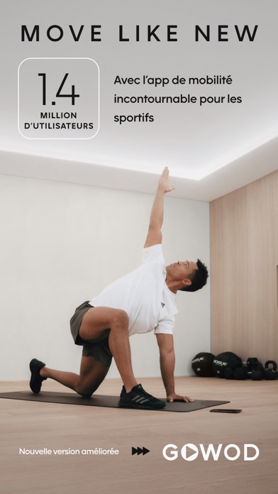 Screenshot #1 pour GOWOD – Mobilité & Stretching