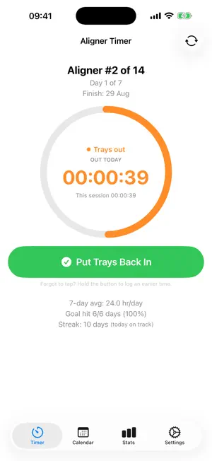 Aligner Timer: Tray Tracker screenshot 2