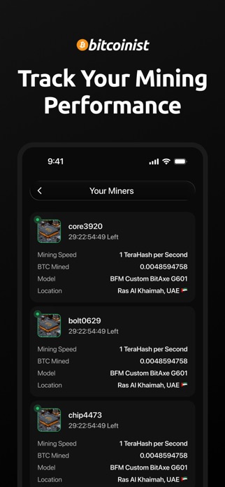 Bitcoinist: Bitcoin Mining Screenshot 3 of 3