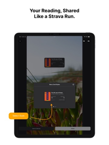 Book Tracker - Auread iPad screenshot