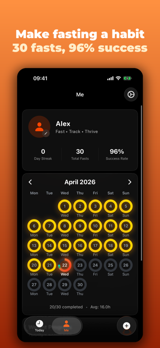 Flint: Fasting Timer & Tracker Screenshot 7 of 7