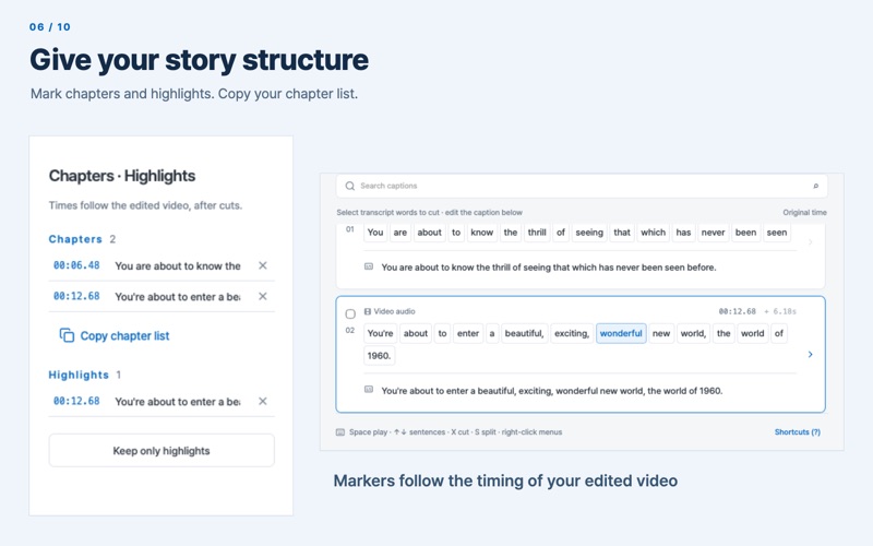 Lina Edit:AI Text Video Editor screenshot 6