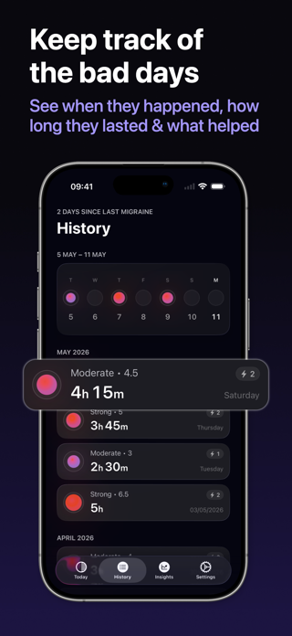 Migraine Tracker: Aura Screenshot 5 of 8