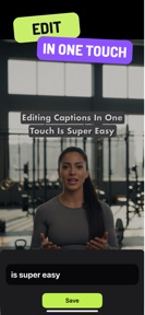 Subi: auto captions for videos screenshot