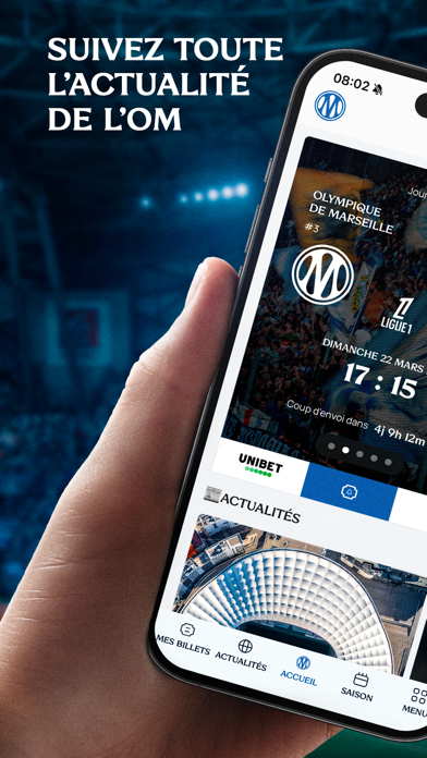 Screenshot #1 pour OM (Officiel)