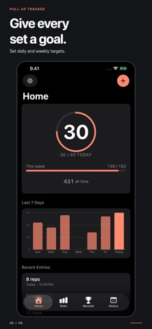 Pull-Up Tracker Screenshot 5 of 6