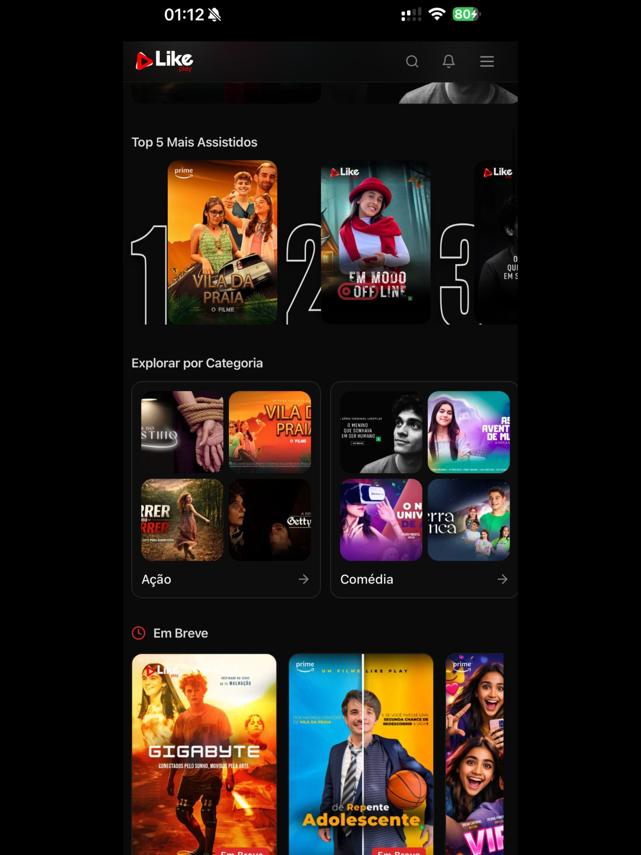 LikePlay Filmes e Séries