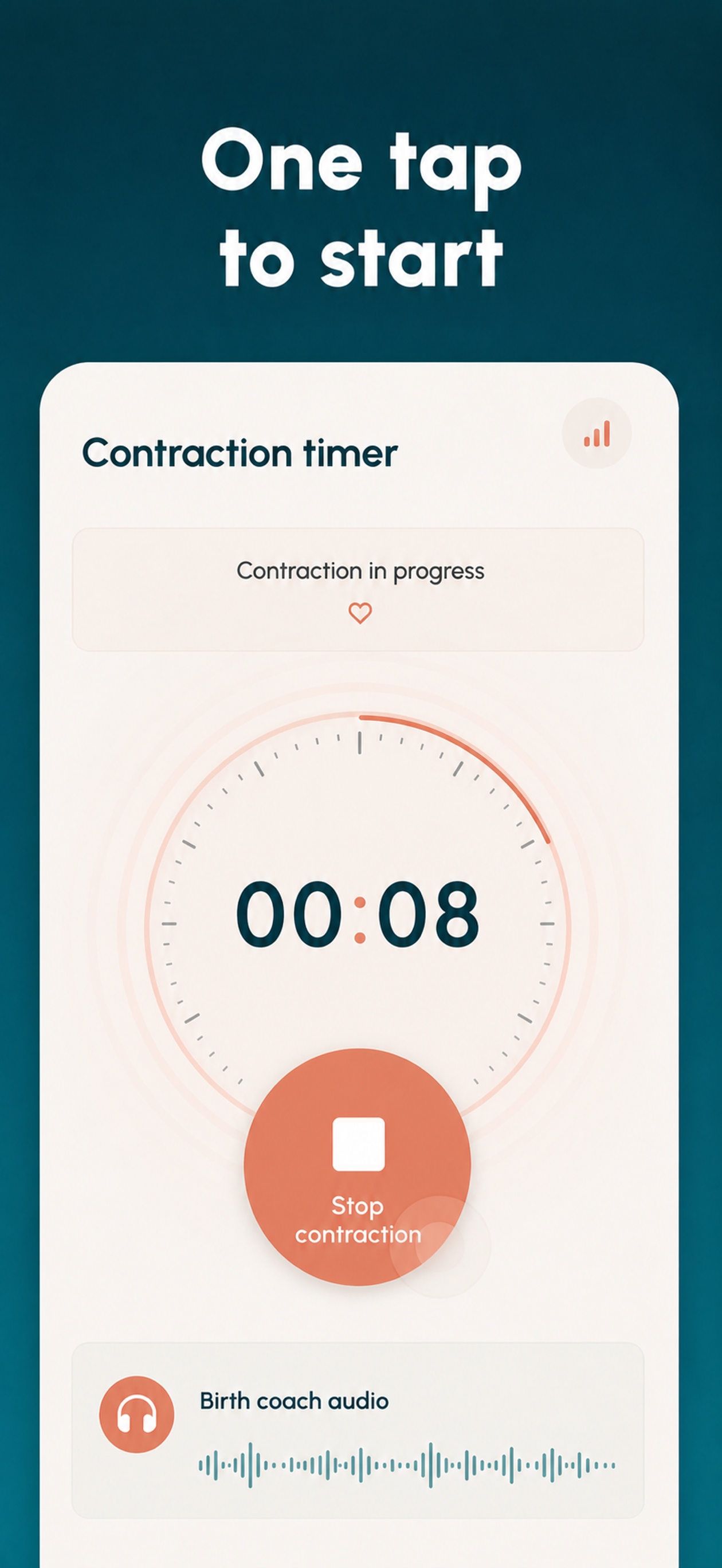 Contractions Tracker Timer