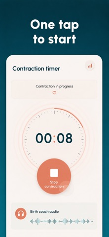Contraction Timer and Tracker screenshot