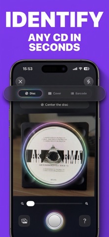 CDLens: CD Scanner & Tracker Screenshot 1 of 3