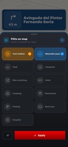 MotoFlap: Motorcycle GPS & Map screenshot