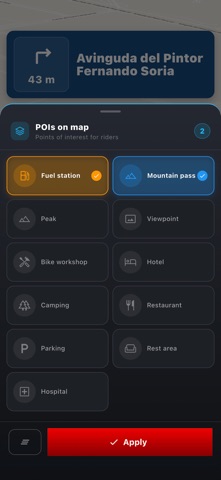 MotoFlap: Motorcycle GPS & Map Screenshot 7 of 7