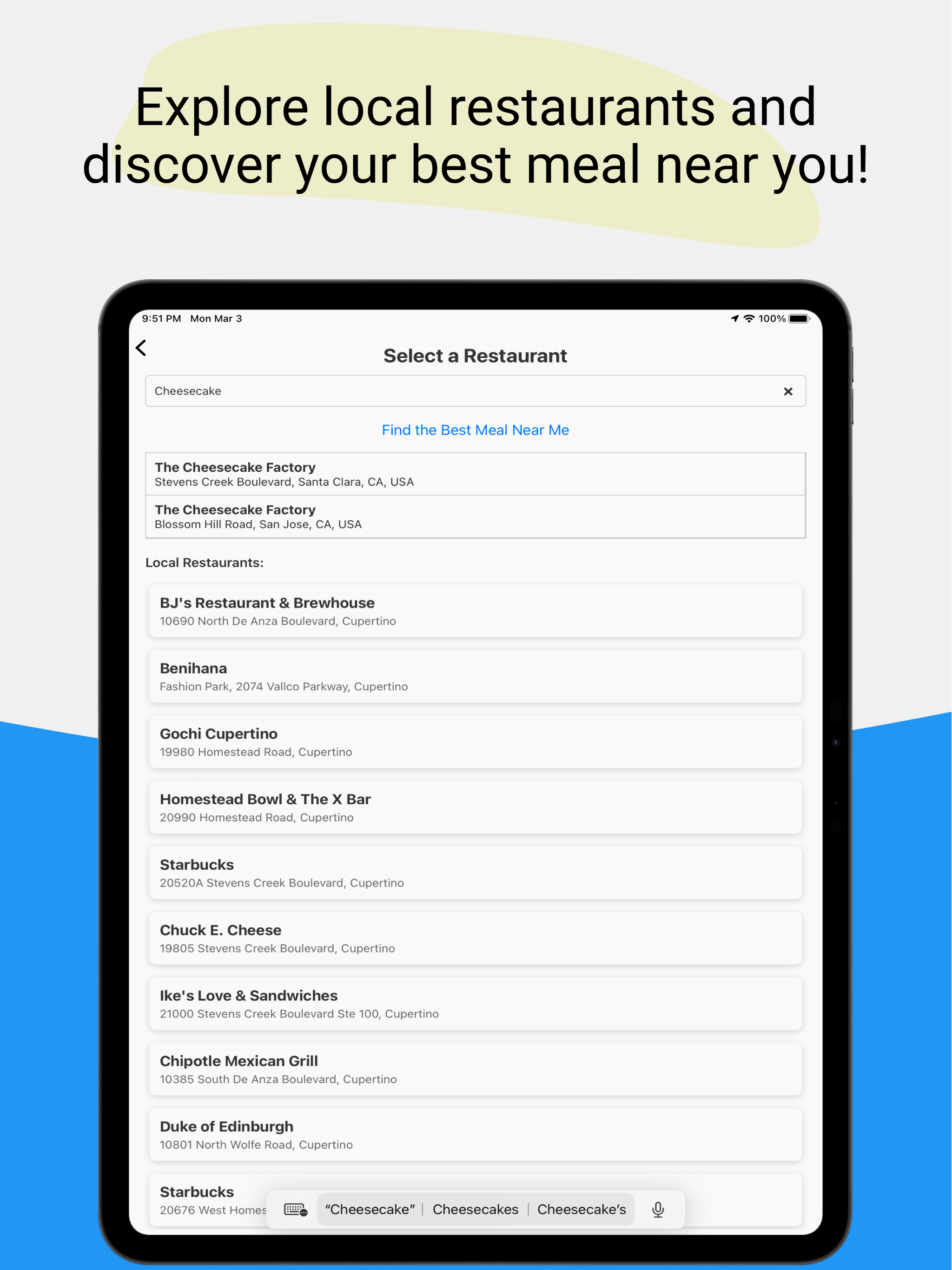 PerfectPlate: AI Meal Finder
