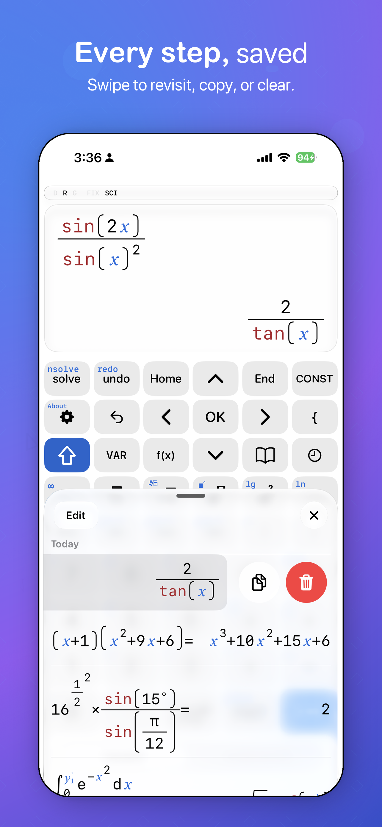 CasCalc Calculator screenshot 4
