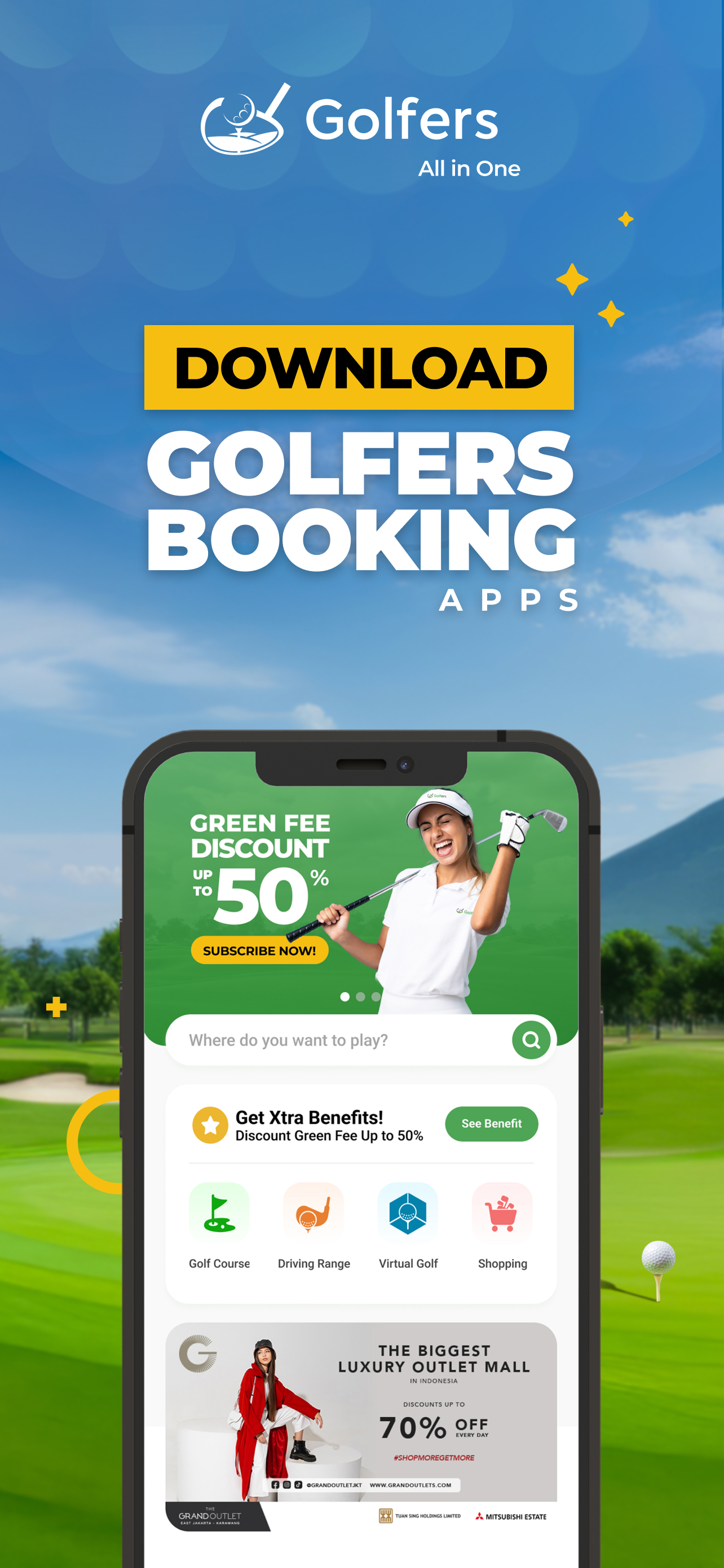 Golfers Booking