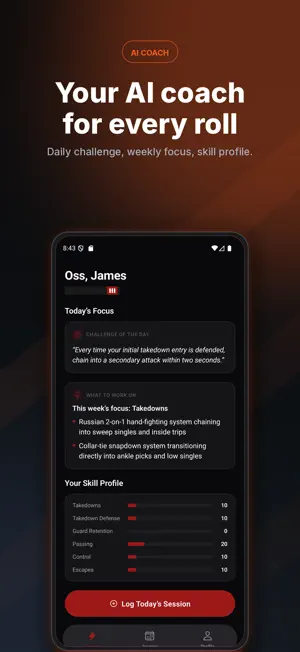 BJJ Journey screenshot 1