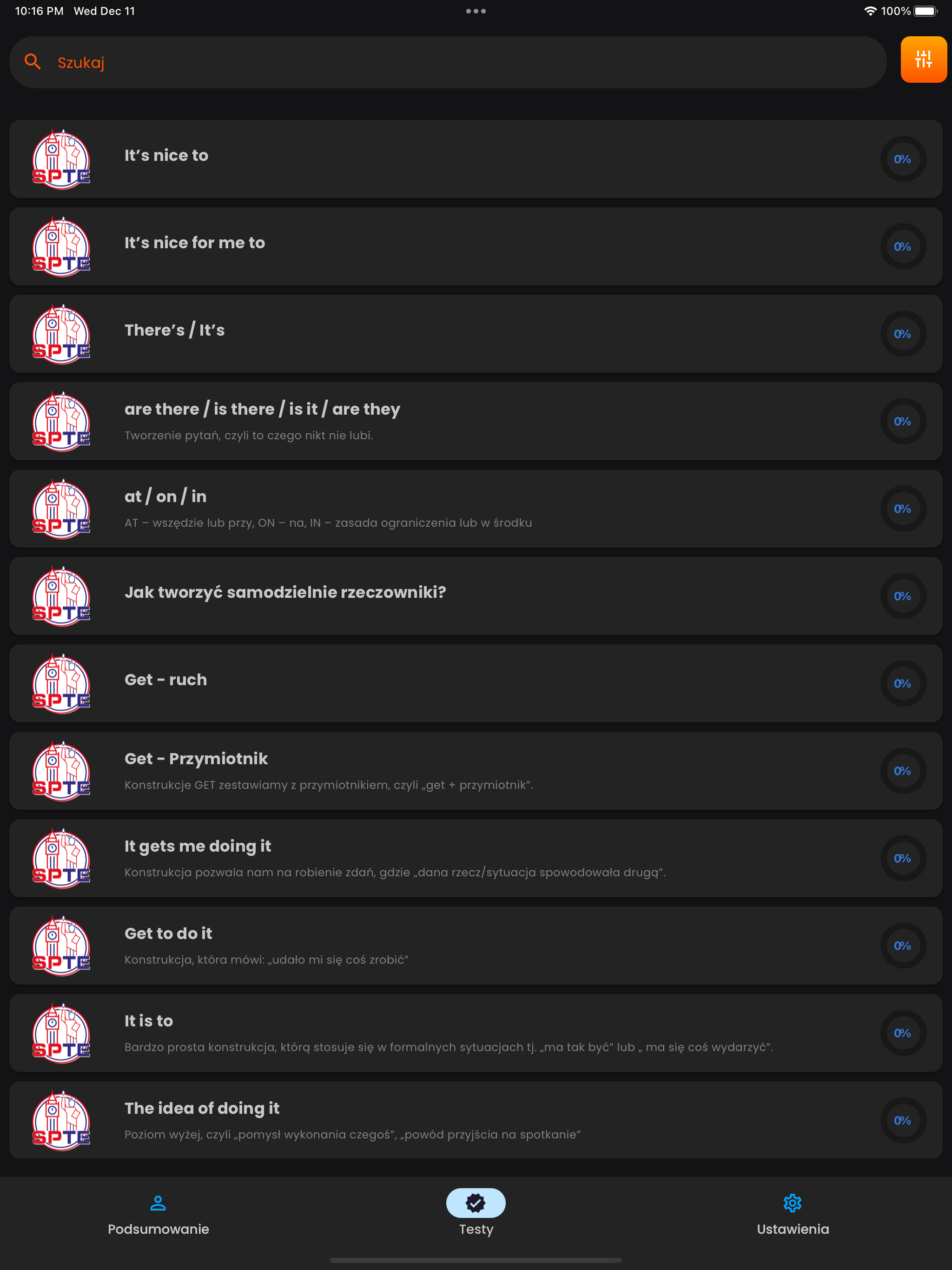 Stay Polish Think English screenshot 16