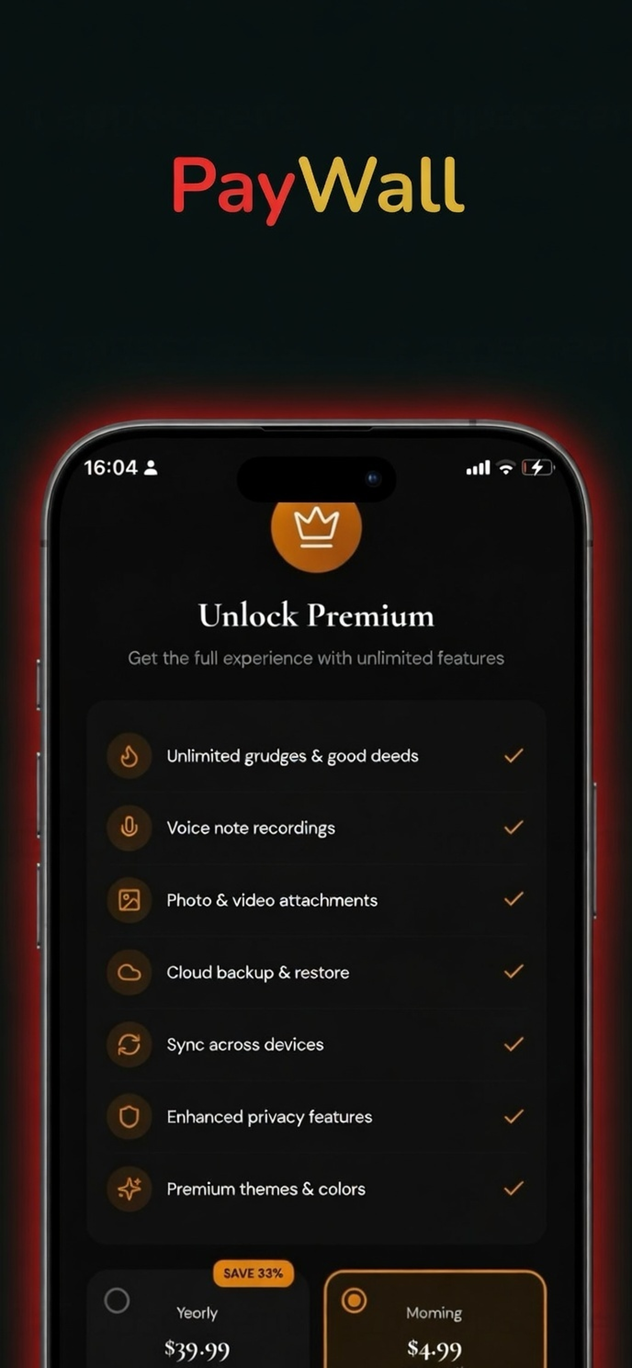 Grudge App screenshot 5