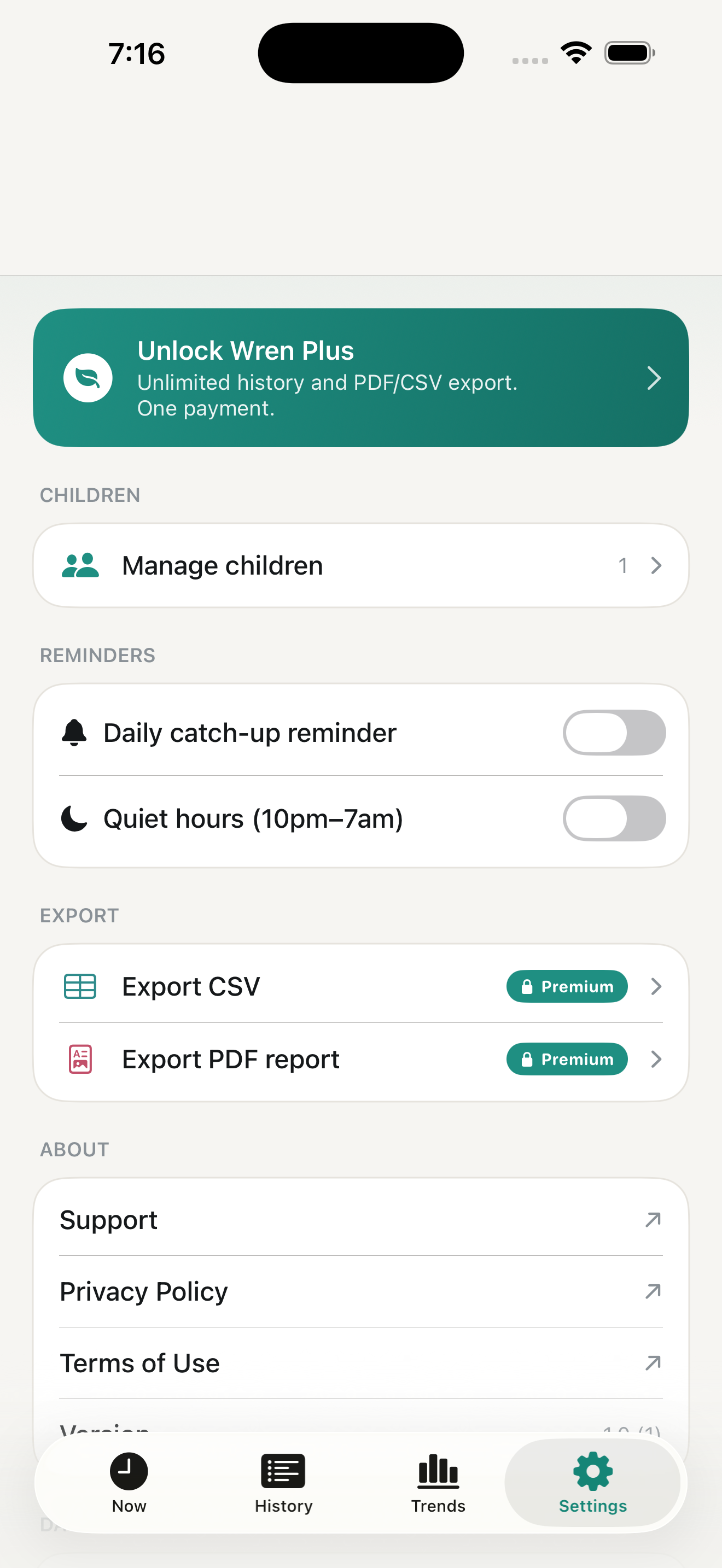 Wren: Baby & Newborn Tracker screenshot 4