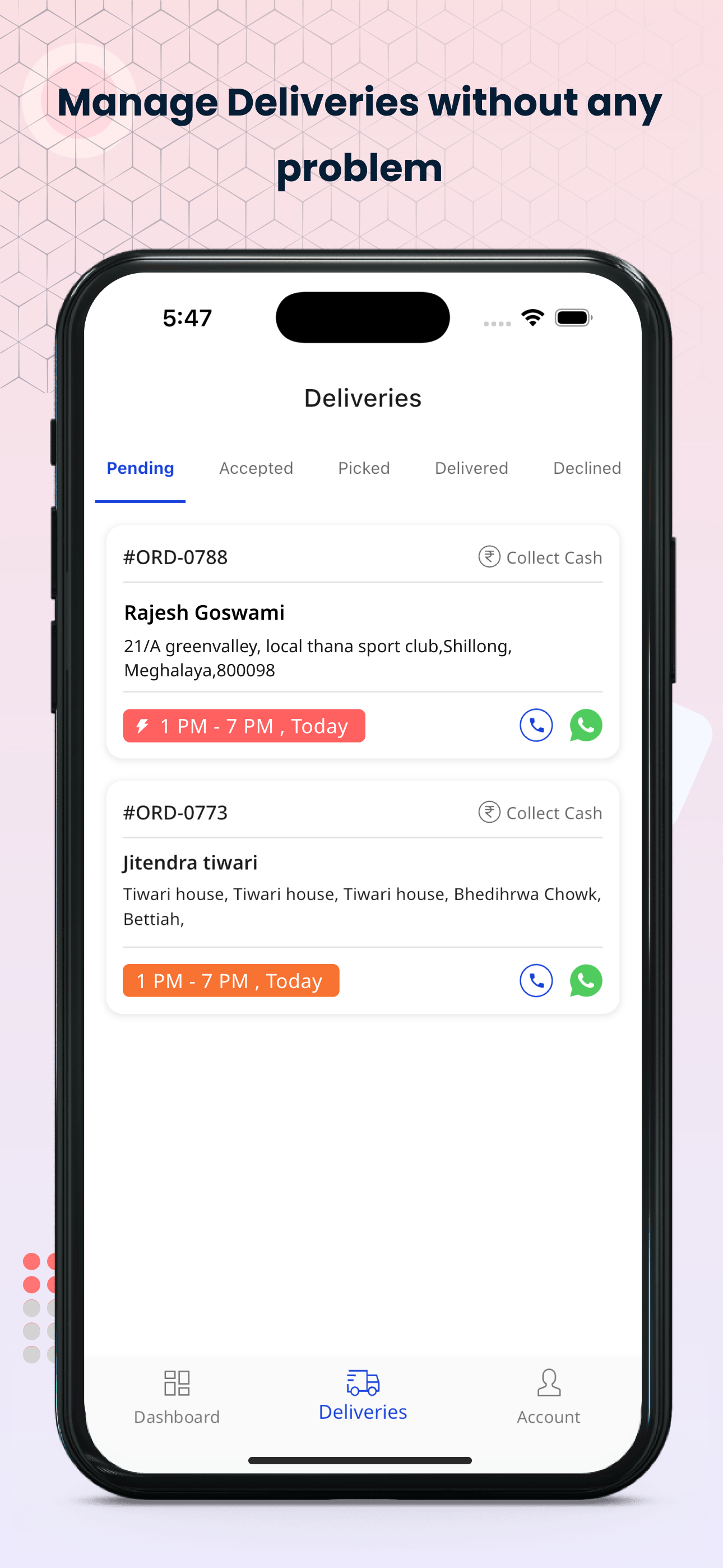 Delivery Partner App screenshot 3