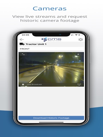 CMS EcoTrak iPad screenshot