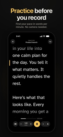 LensTalk: Teleprompter & Video screenshot 4