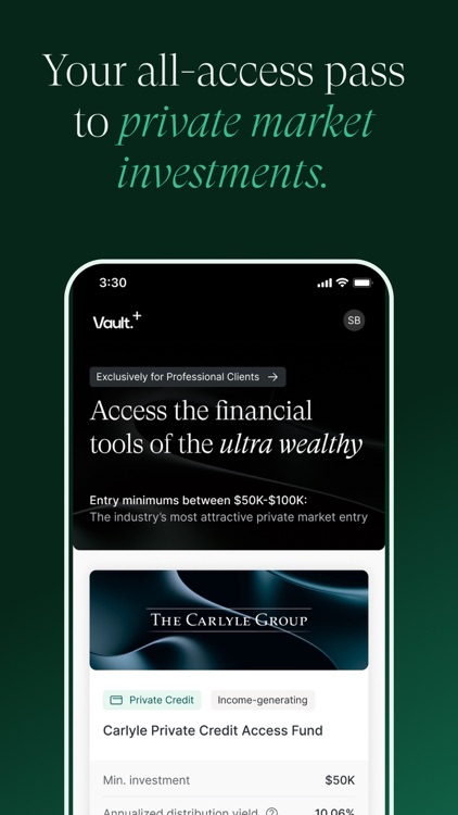 Vault: Private Wealth screenshot-3