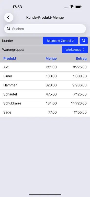 Lager: Bestand & Umsatz screenshot 8 of 10