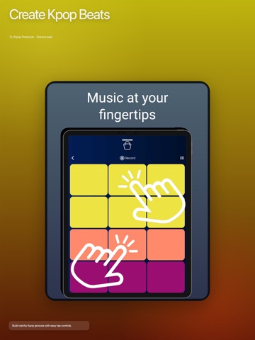 DJ Kpop Producer - Groove pad iPad screenshot