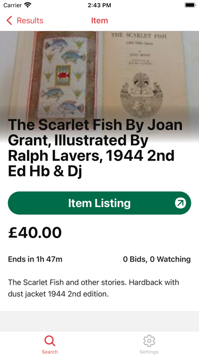 No Bids Search Tool Screenshot 6 of 7