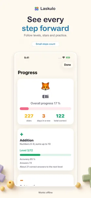 Laskulo: Math for Kids screenshot 4