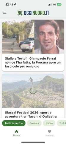 Oggi Nuoro iPhone screenshot