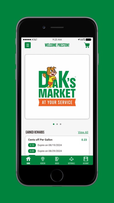 DAK's Rewards Screenshot