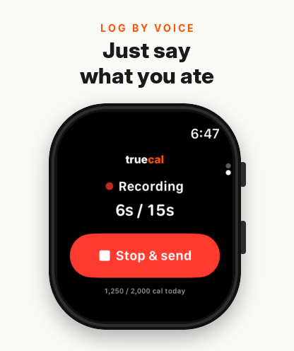 TrueCal: AI Calorie Tracker screenshot 8