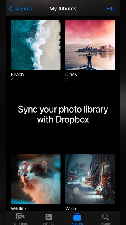 Sync with Dropbox